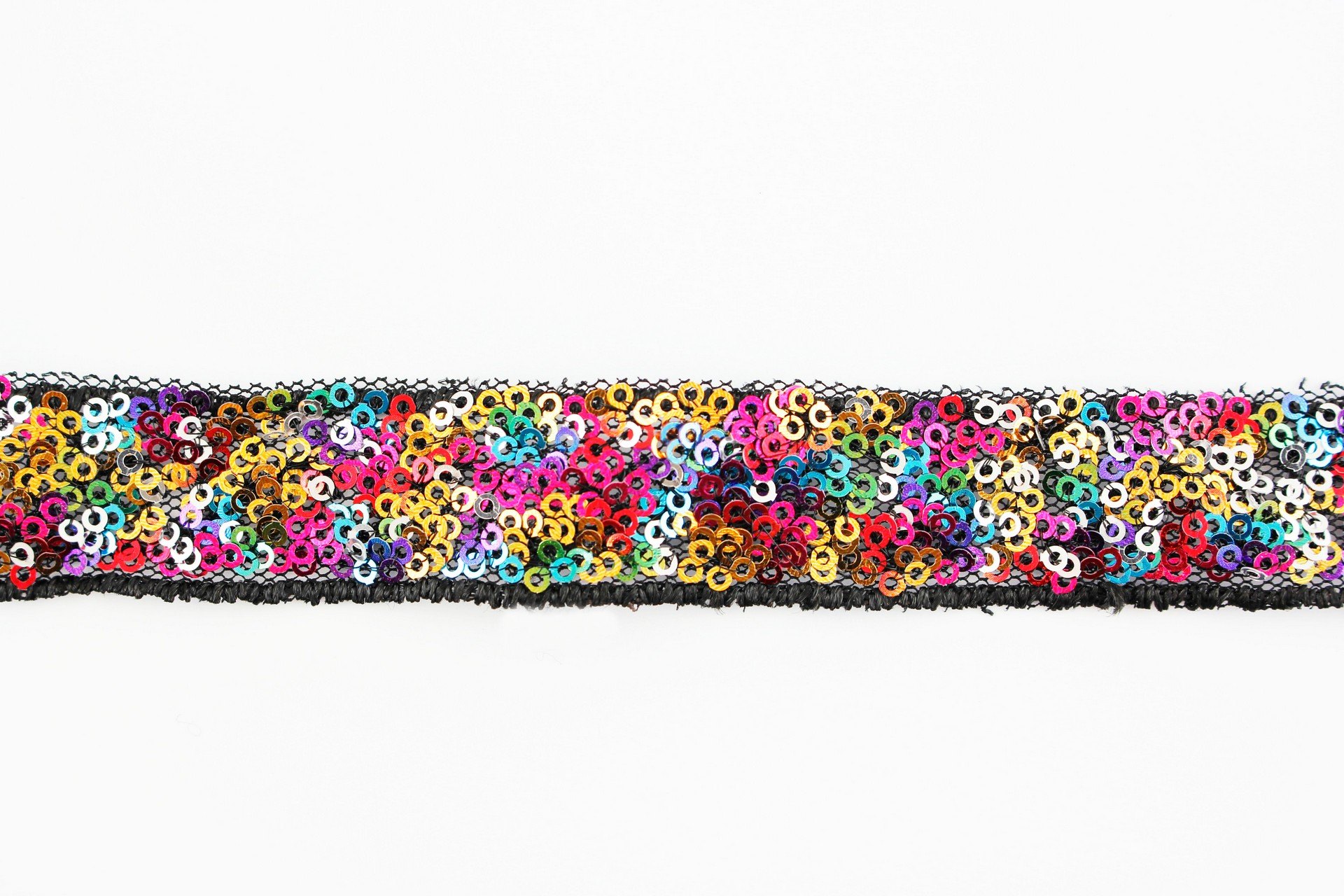 Trimming with sequins