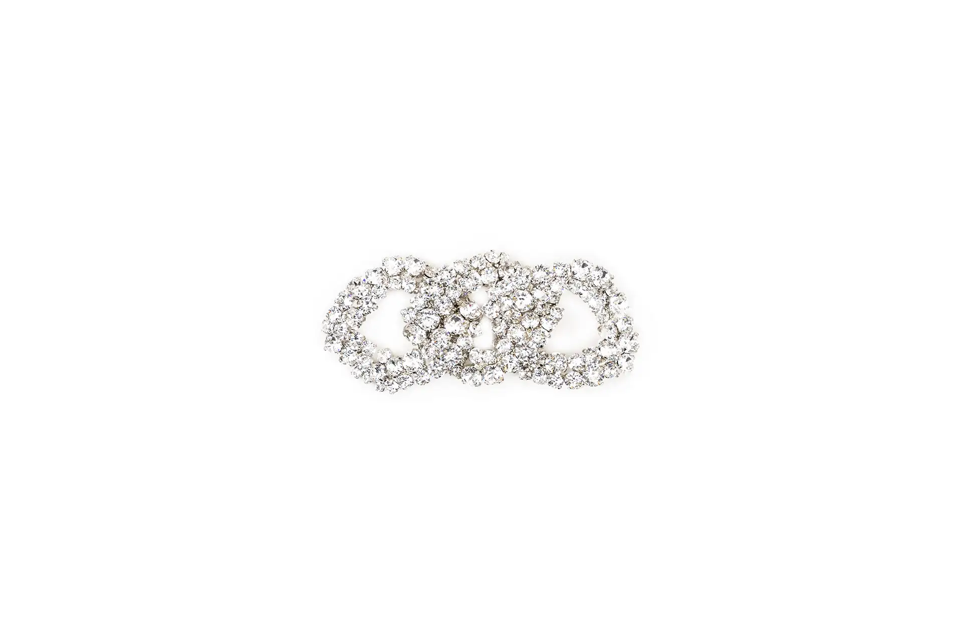 Jewel accessory with rhinestones