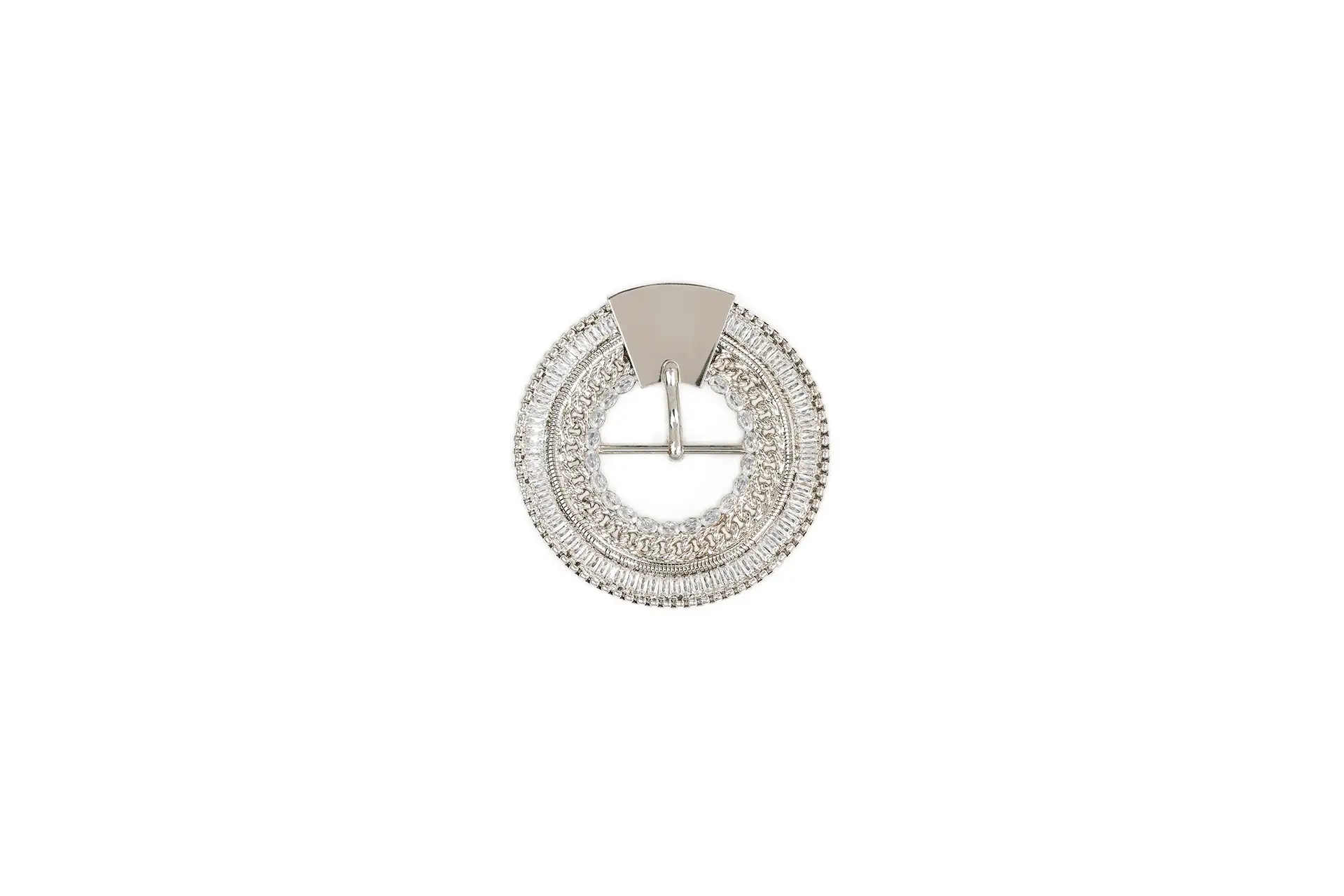 Buckle with rhinestone