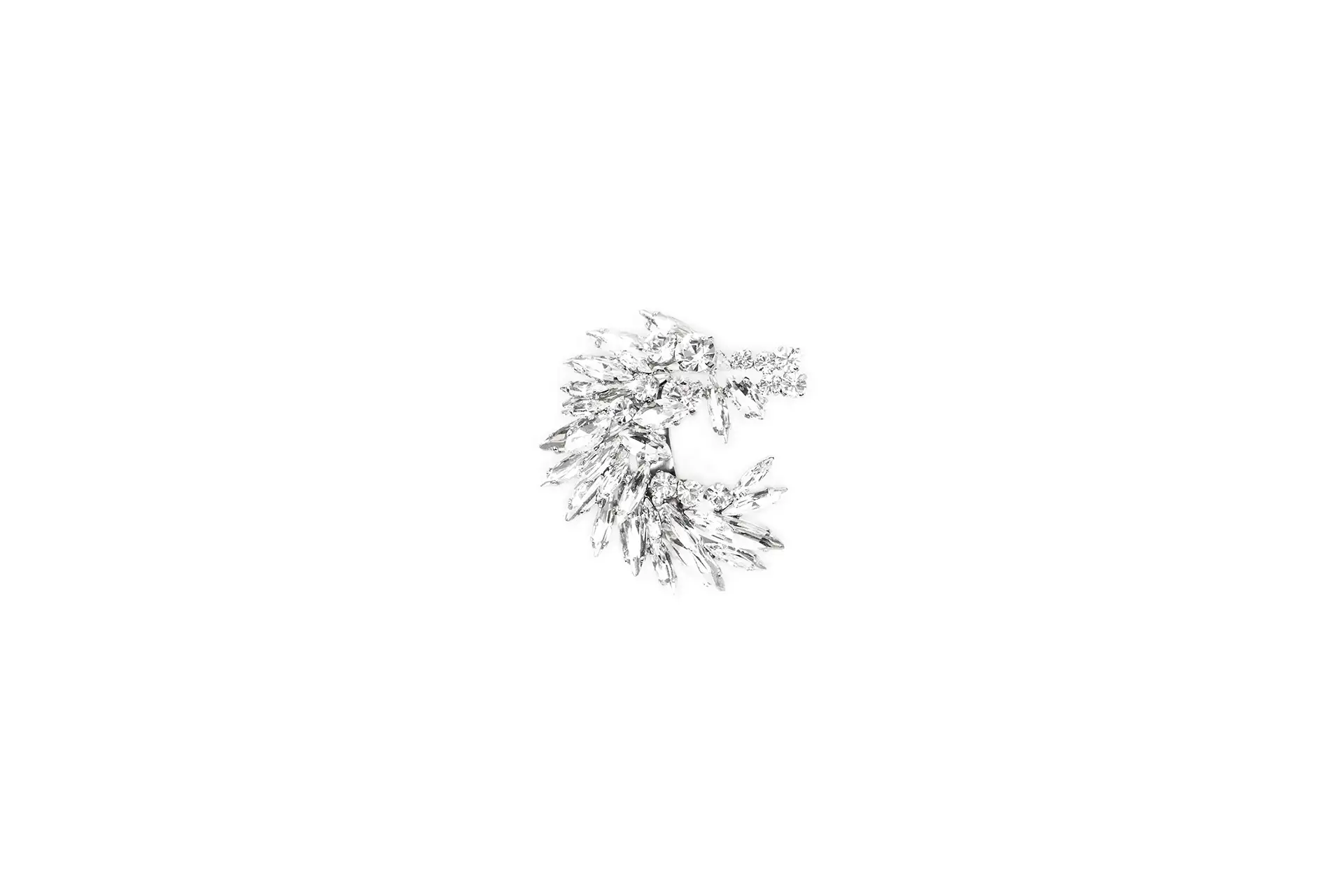 Jewel accessory with rhinestones