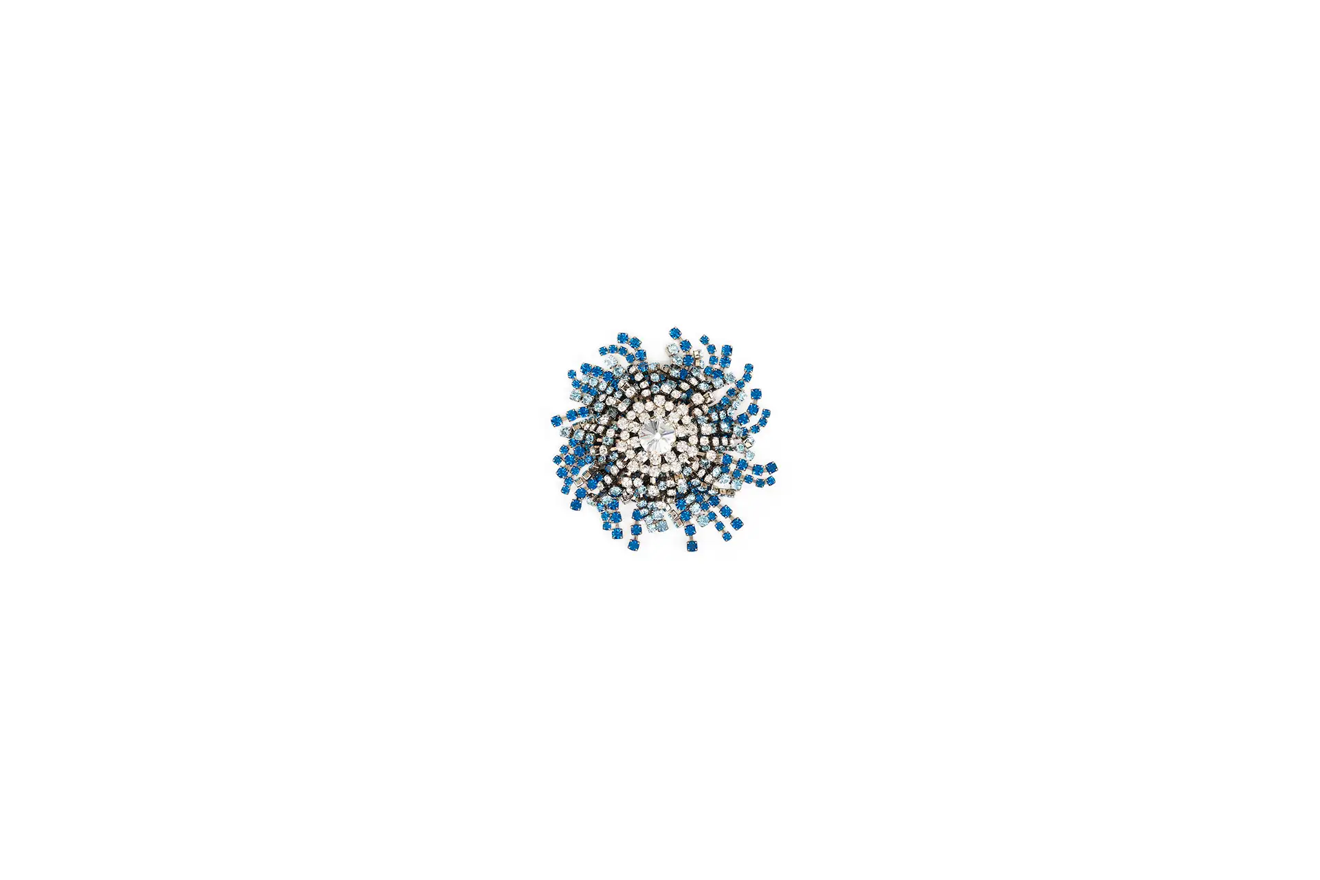 Jewel accessory with rhinestones