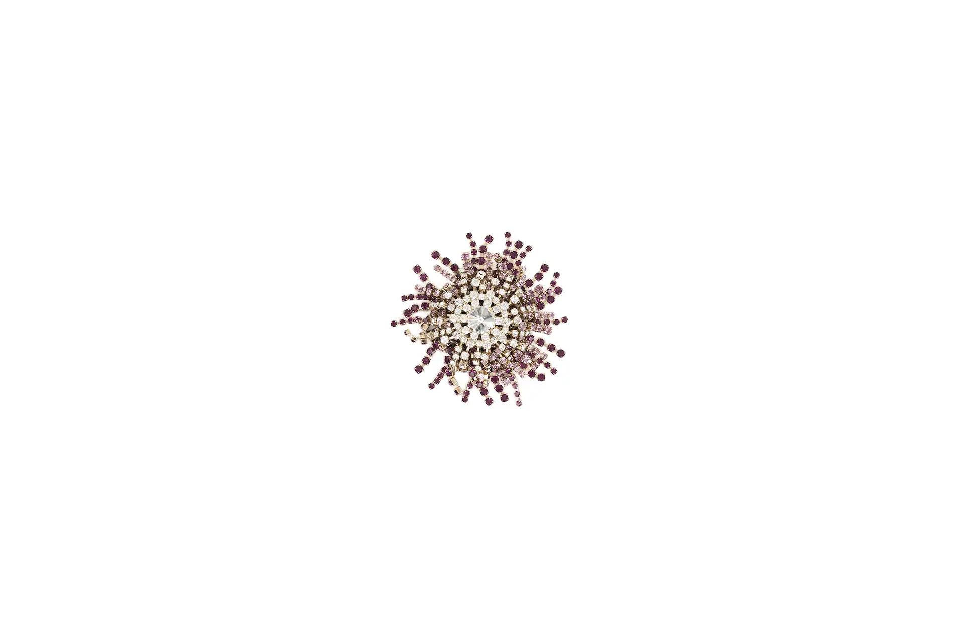 Jewel accessory with rhinestones