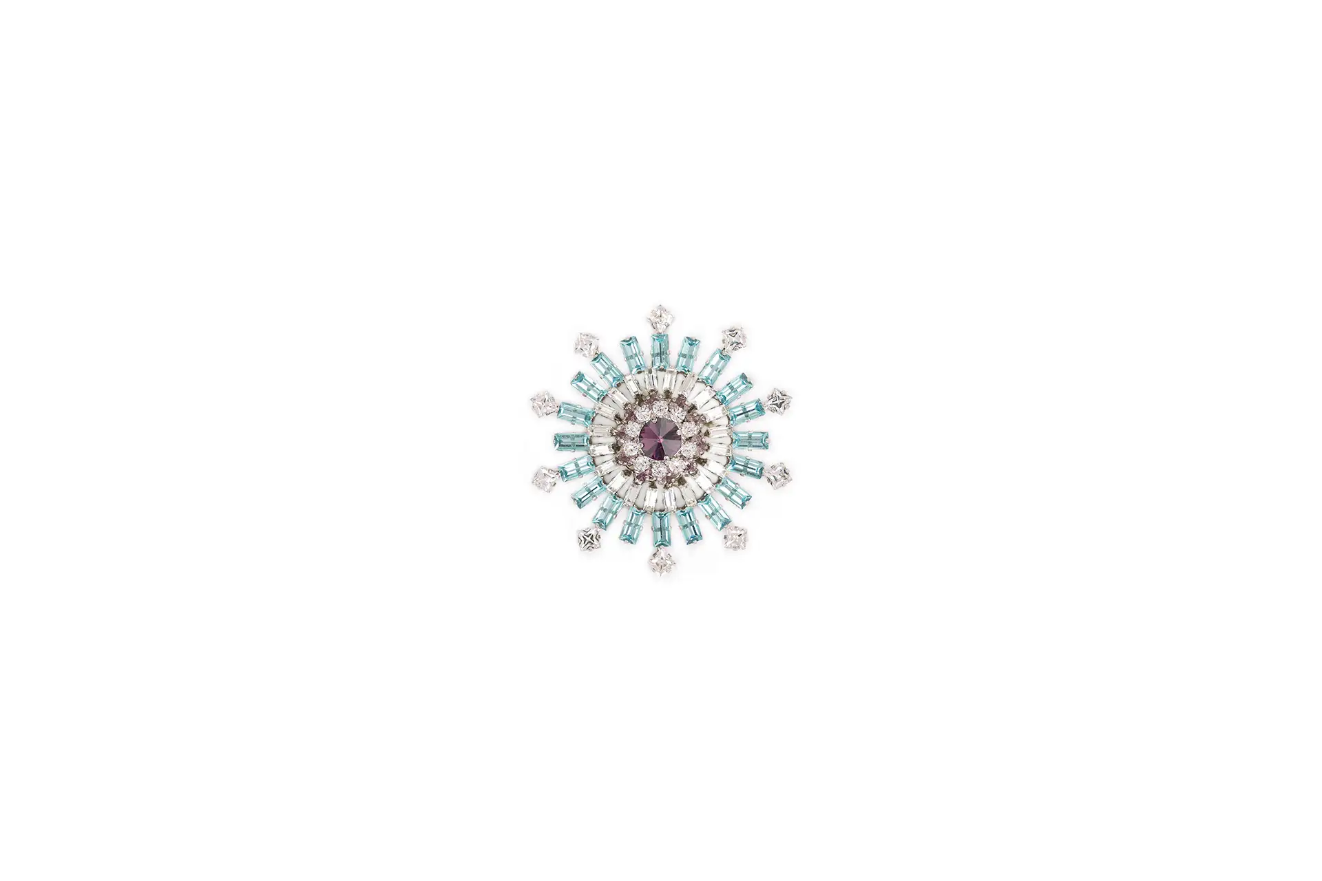 Jewel accessory with rhinestones