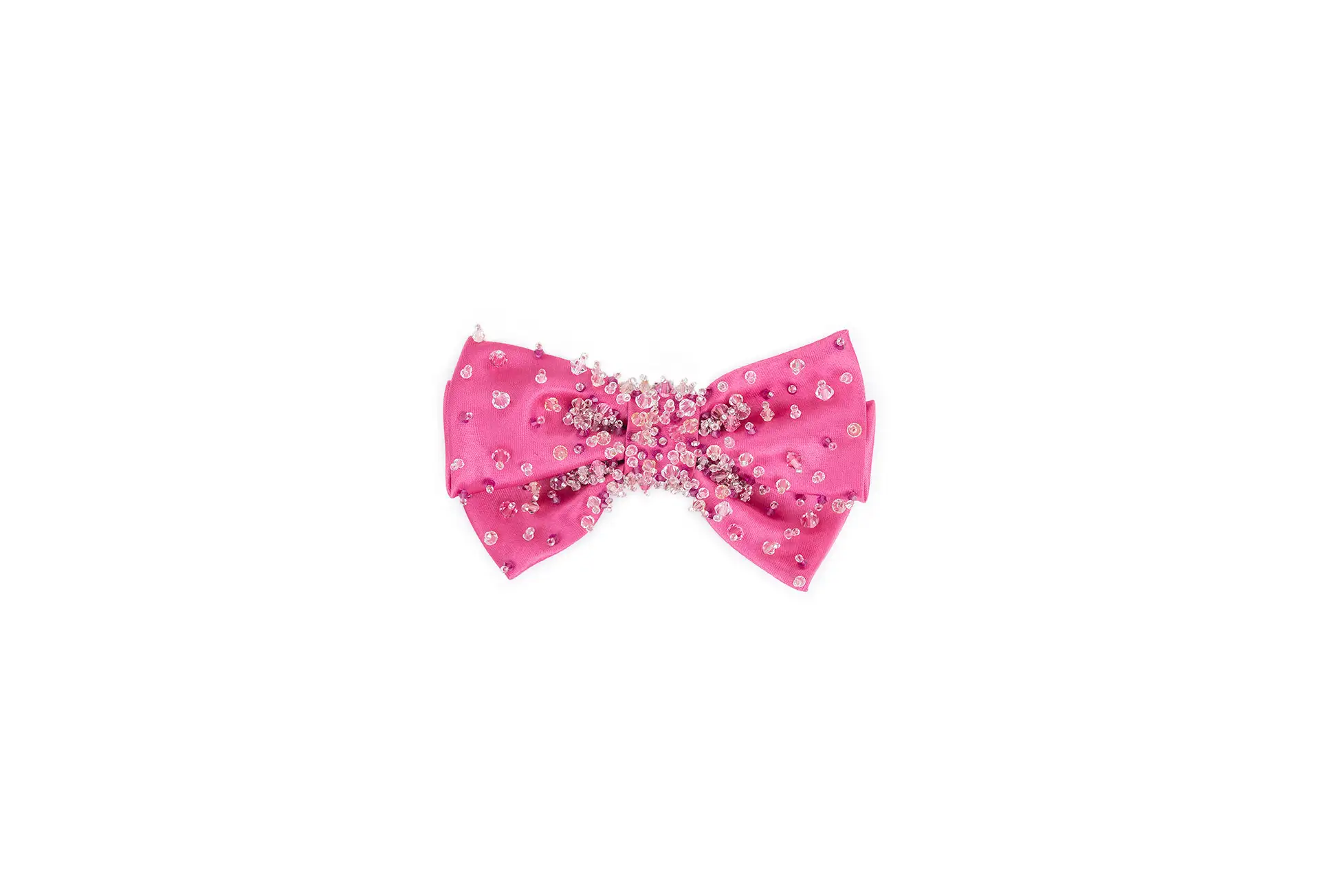 Decorative bow with beads