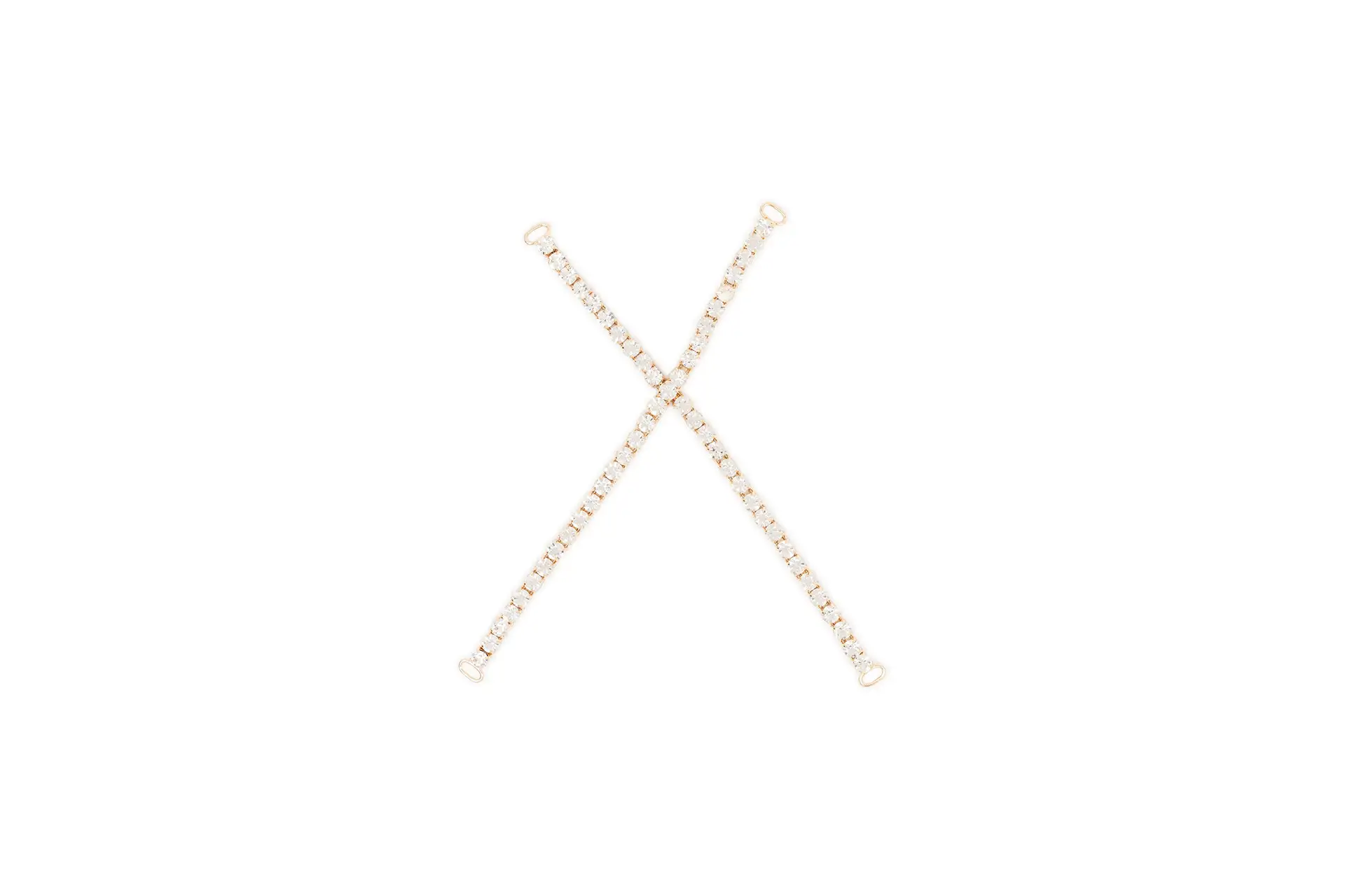 Guarnizione gioiello con strass