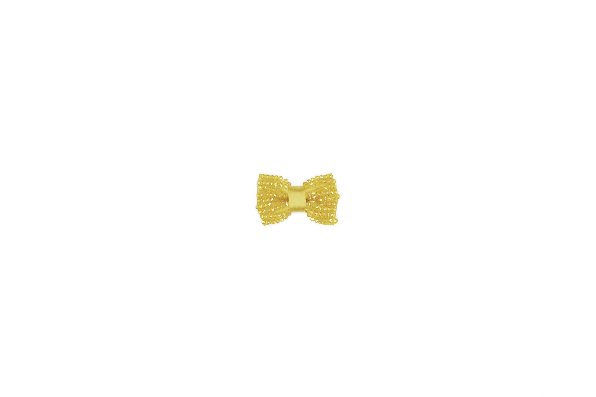 Bow with rhinestone
