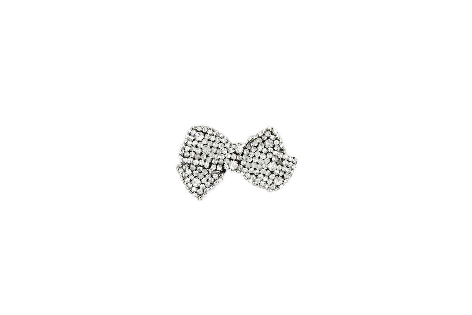 Bow with rhinestone