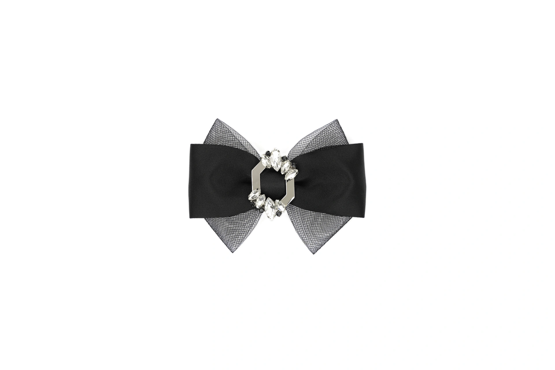 Bow with rhinestone