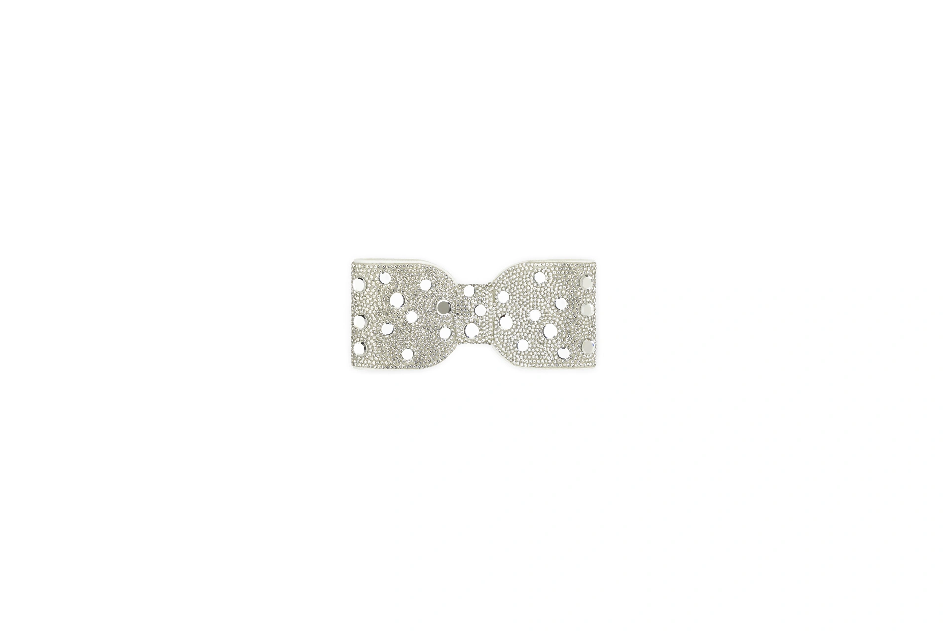 Bow with rhinestone