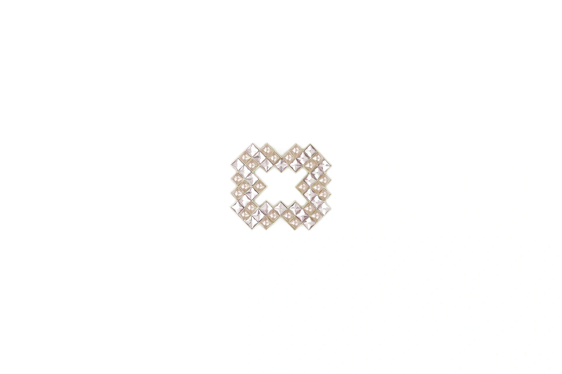 Jewel embellishment with rhinestones