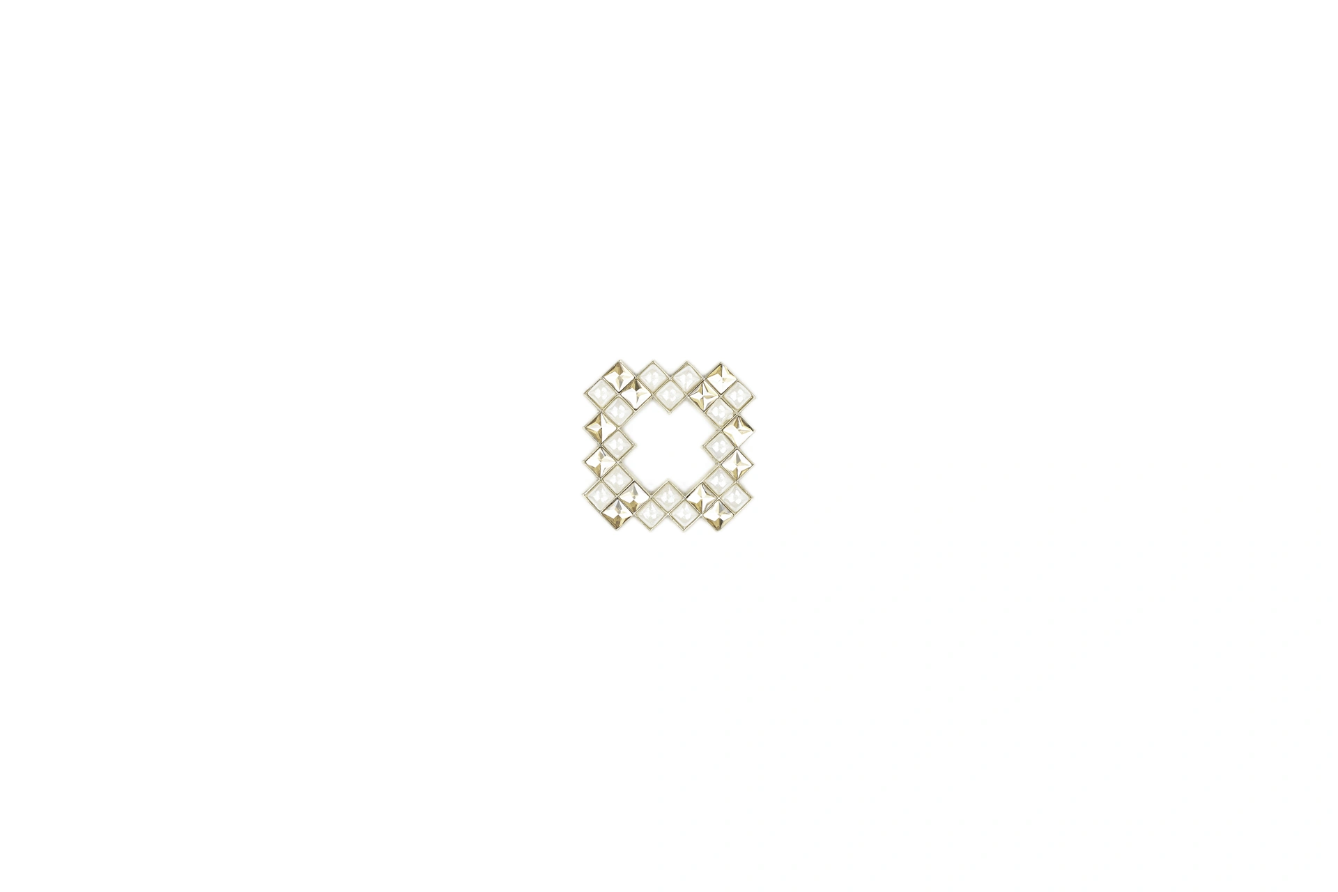 Jewel embellishment with rhinestones