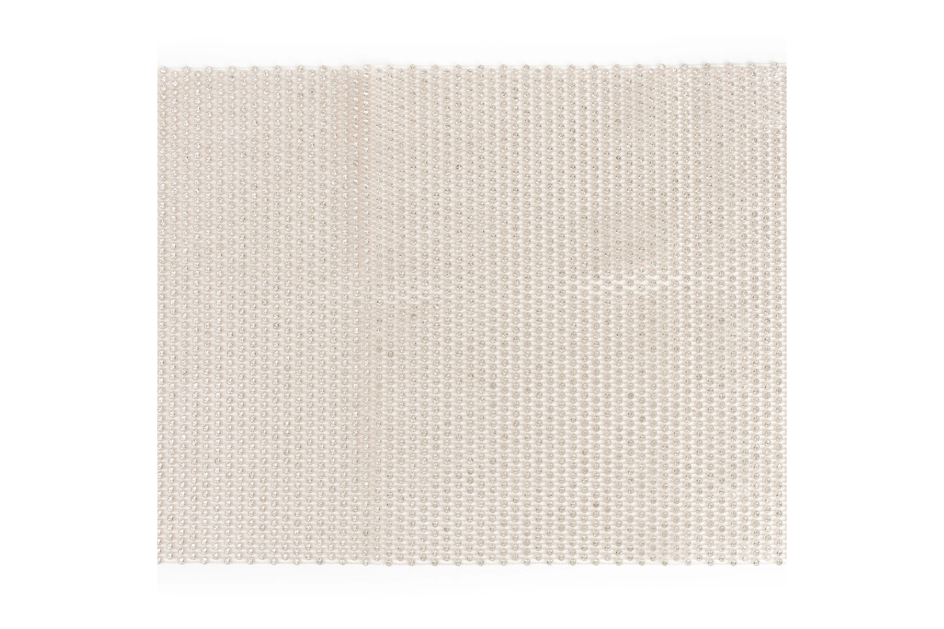 Fishnet trimmings with rhinestones