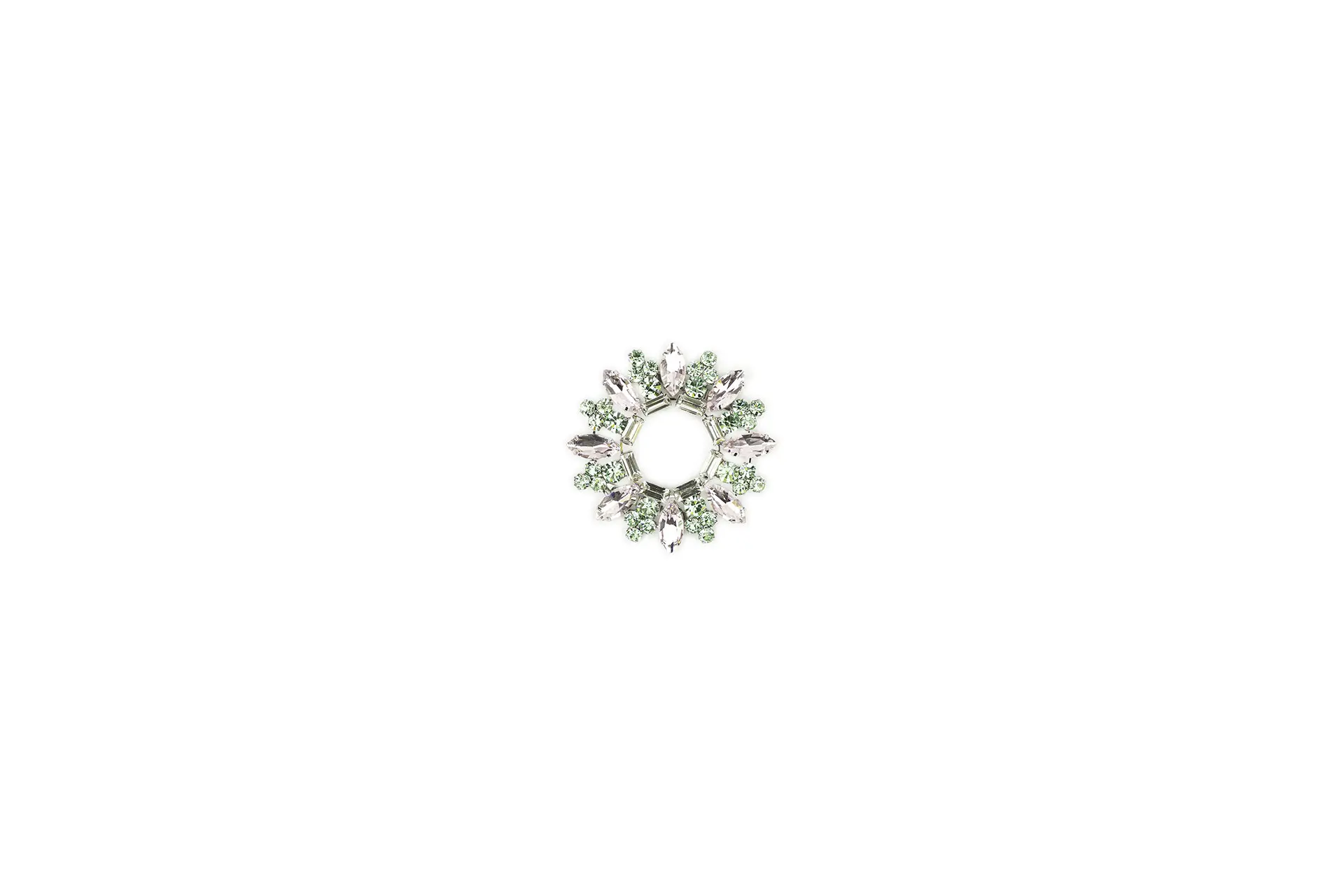 Guarnizione gioiello con pietre strass