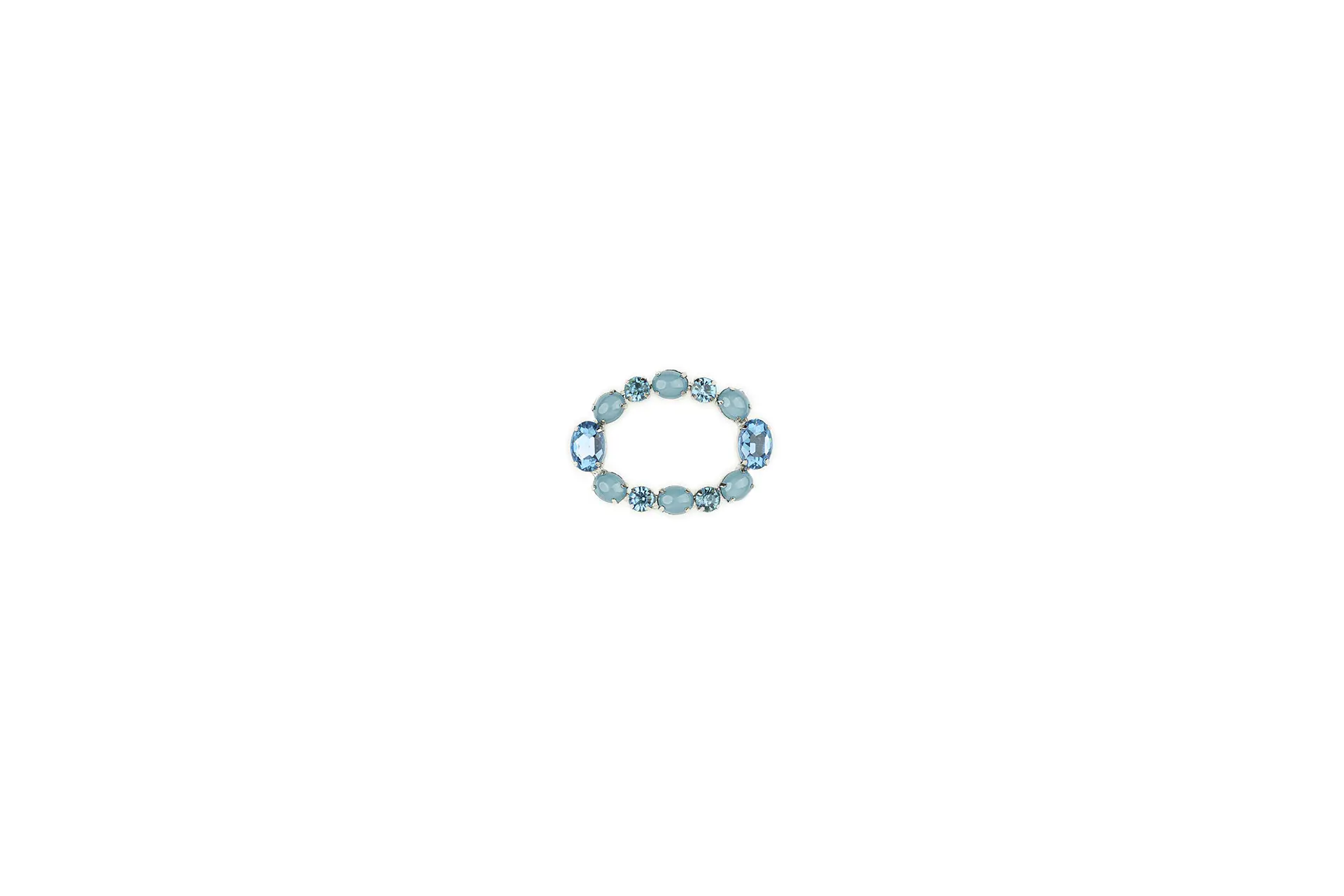 Guarnizione gioiello con pietre, strass e perle