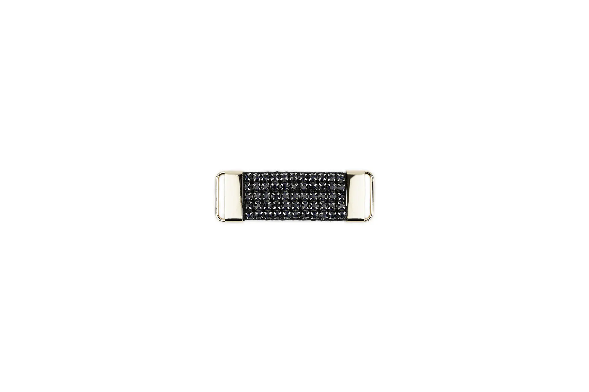 Jewel clamp with rhinestones