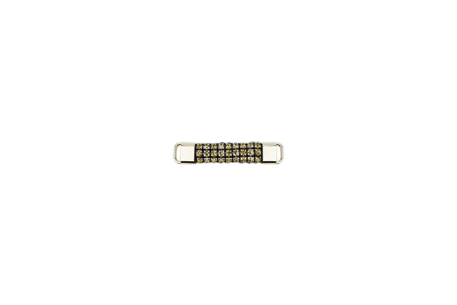Morsetto gioiello con rete e strass