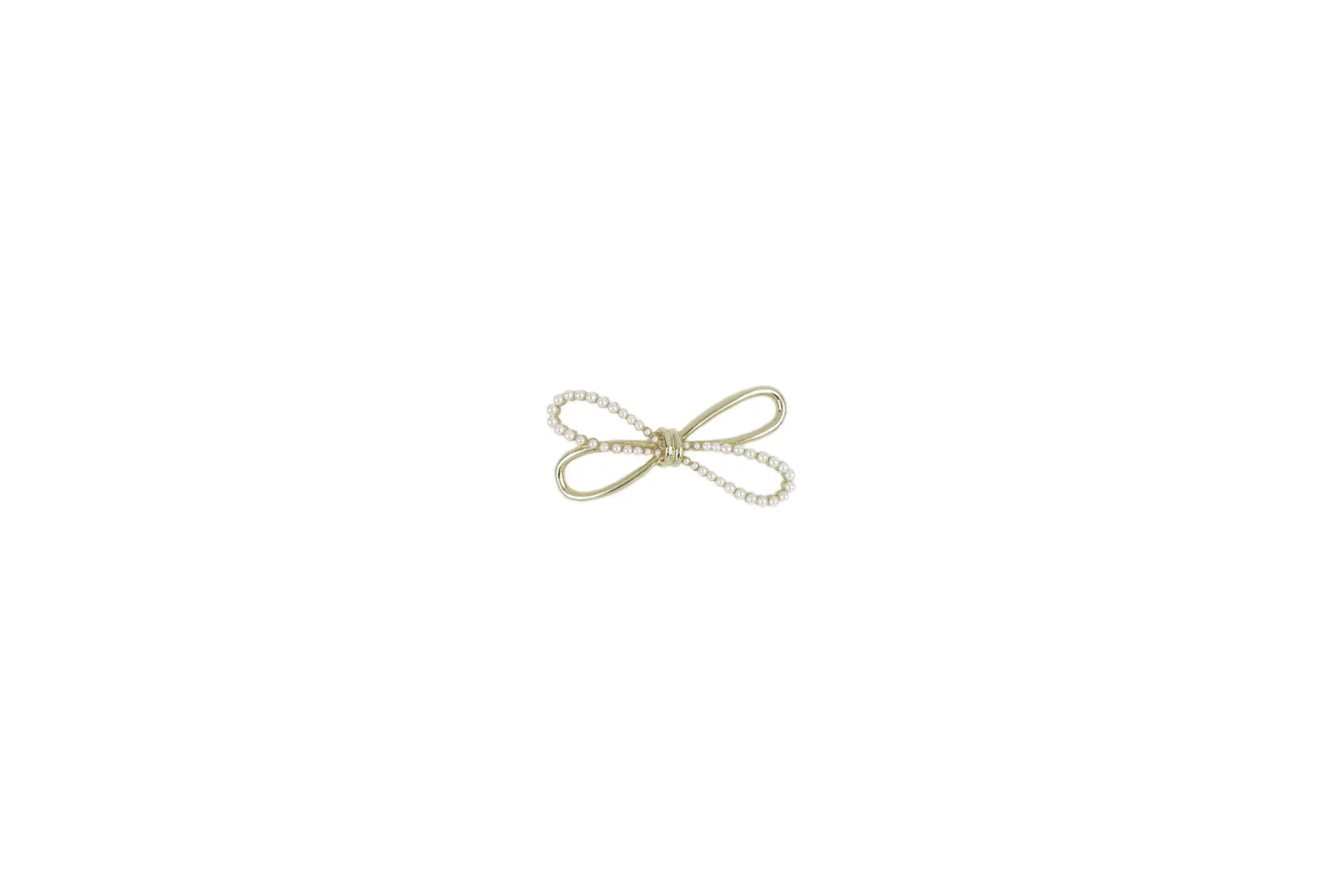 Decorative jewel bow with rhinestones
