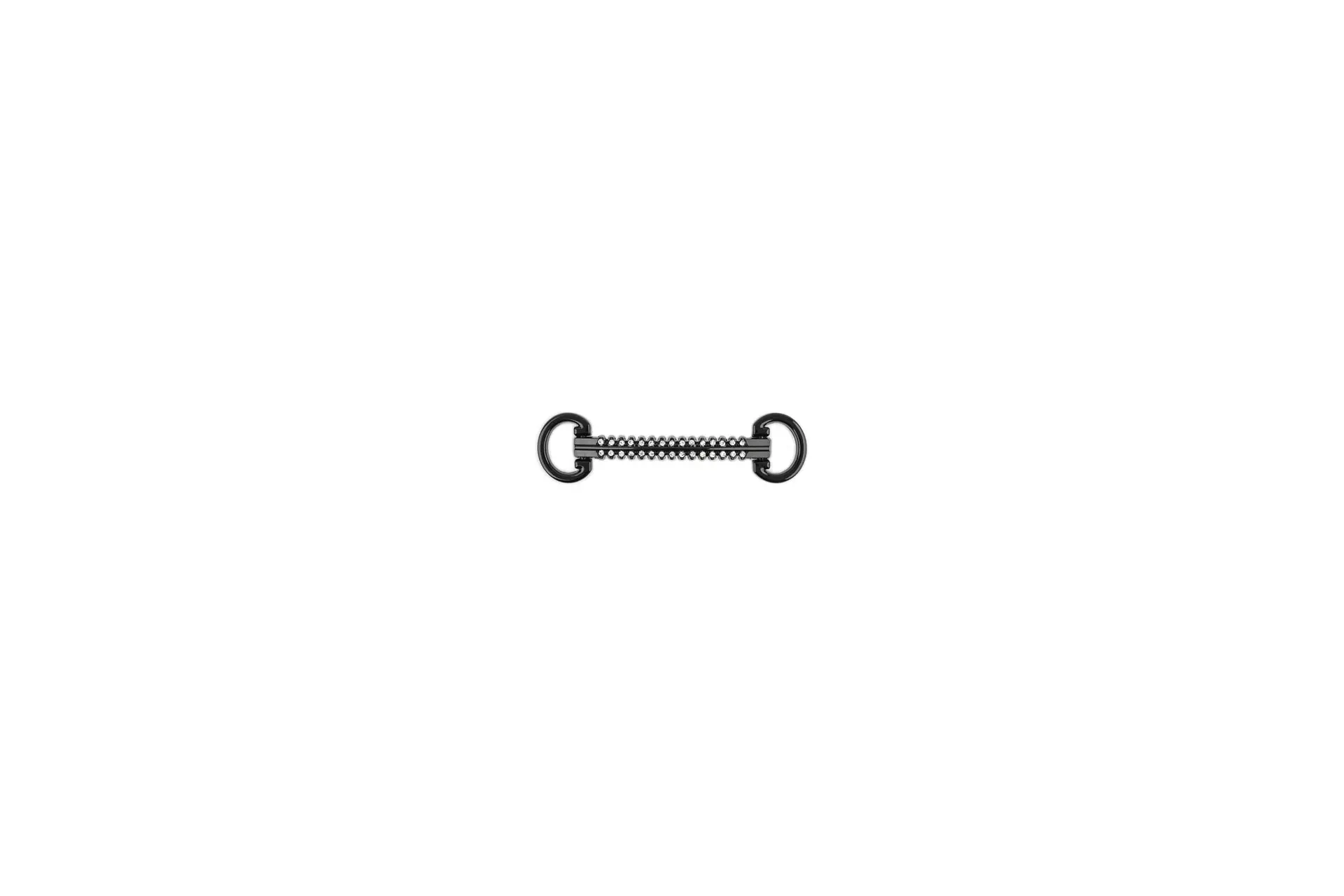 Jewel clamp with stones