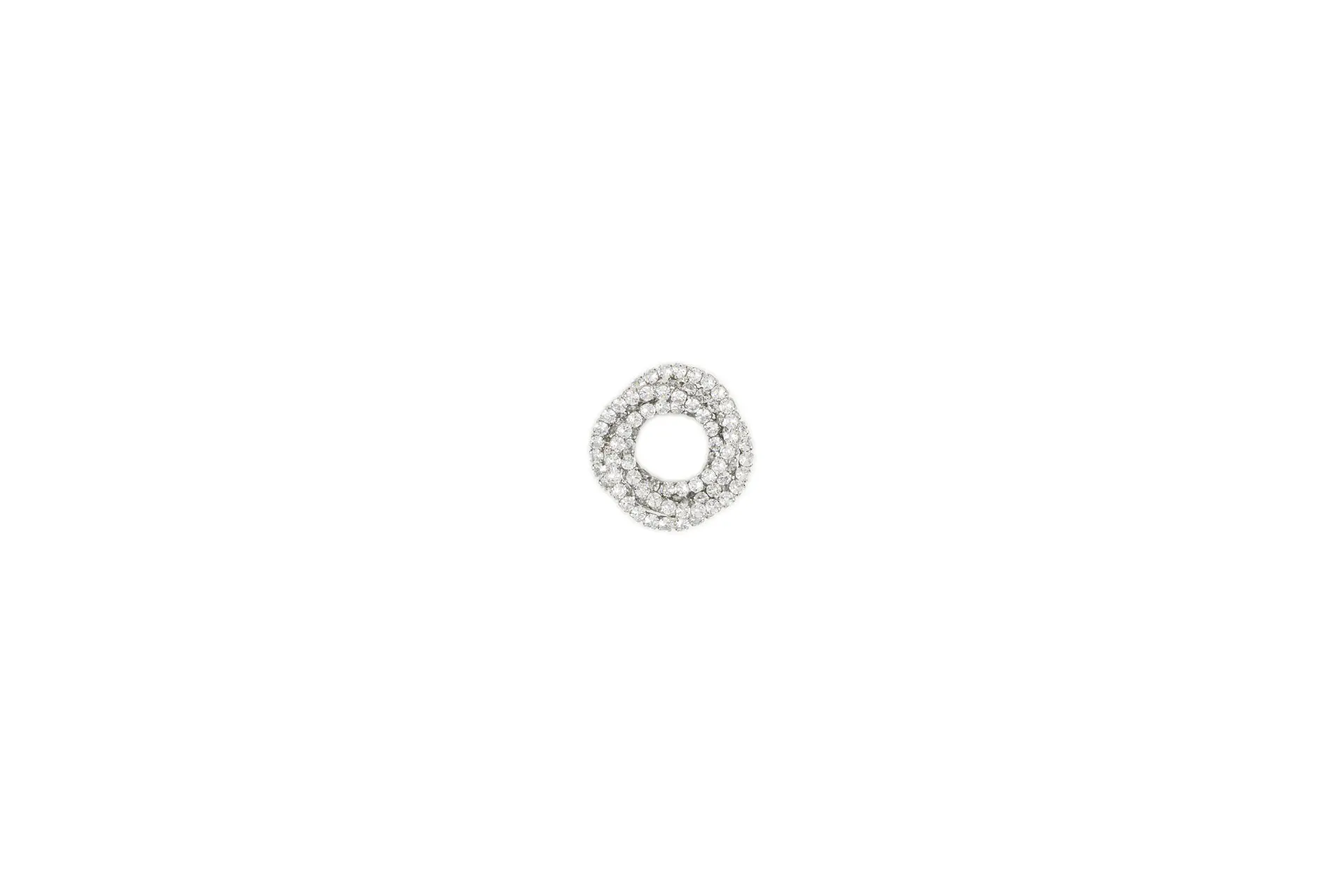 Decorative jewel bow with rhinestones