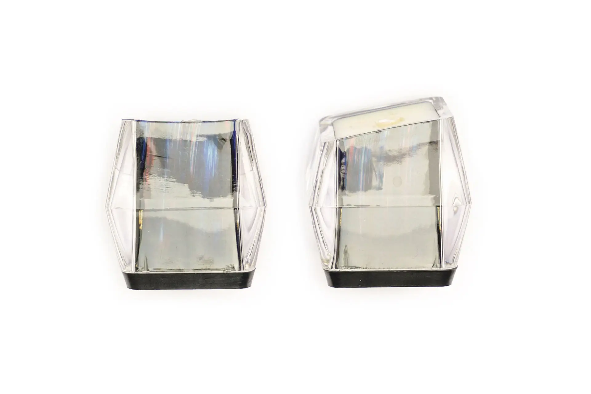 Plastic and Plexiglass heel