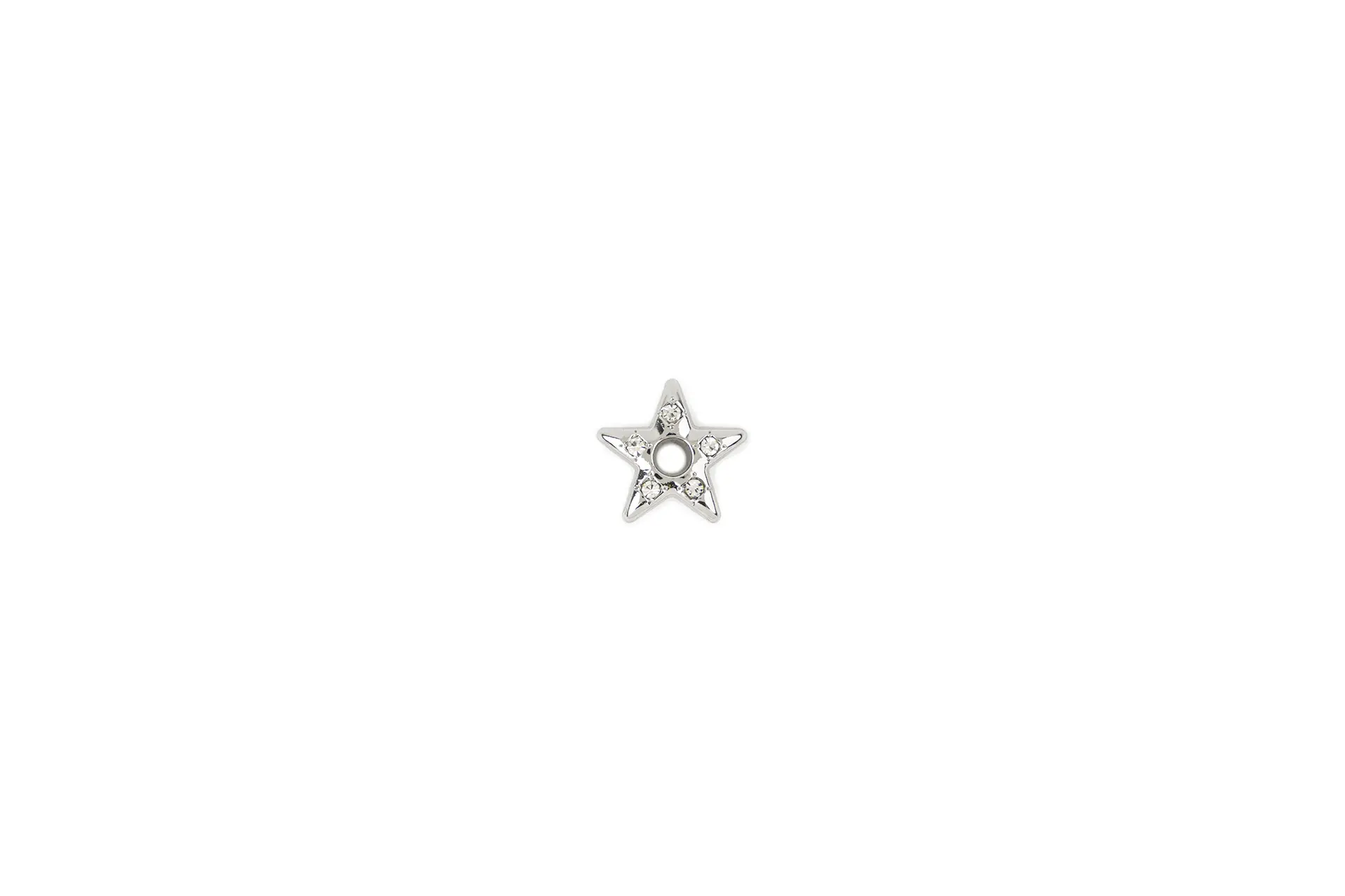 Eyelet with Rhinestones