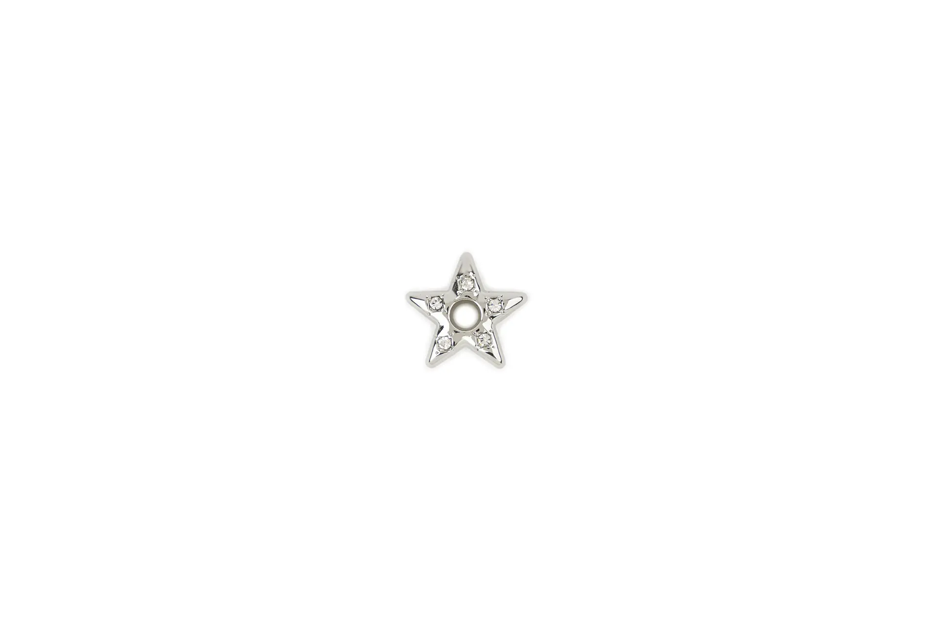 Eyelet with Rhinestones