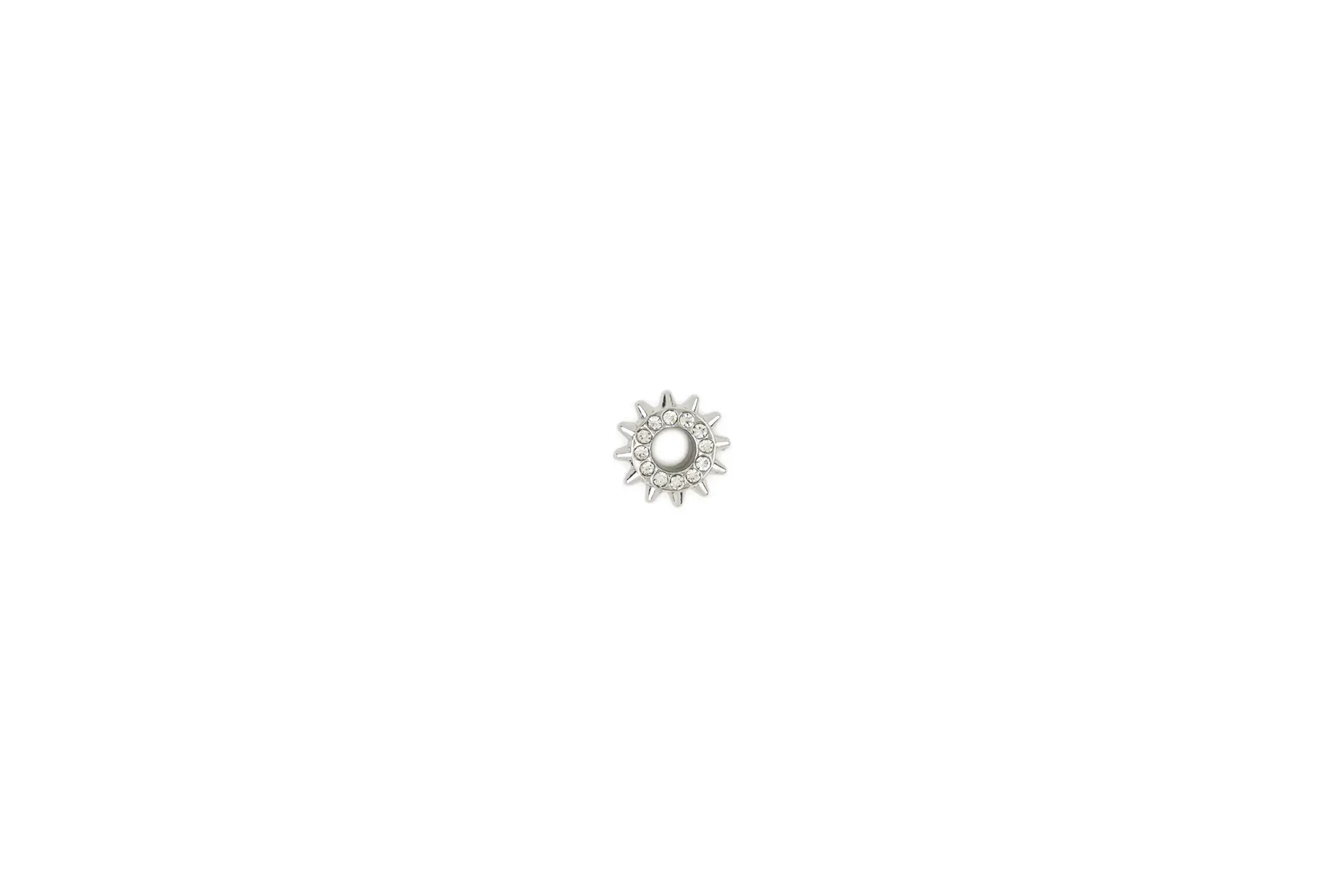Eyelet with Rhinestones