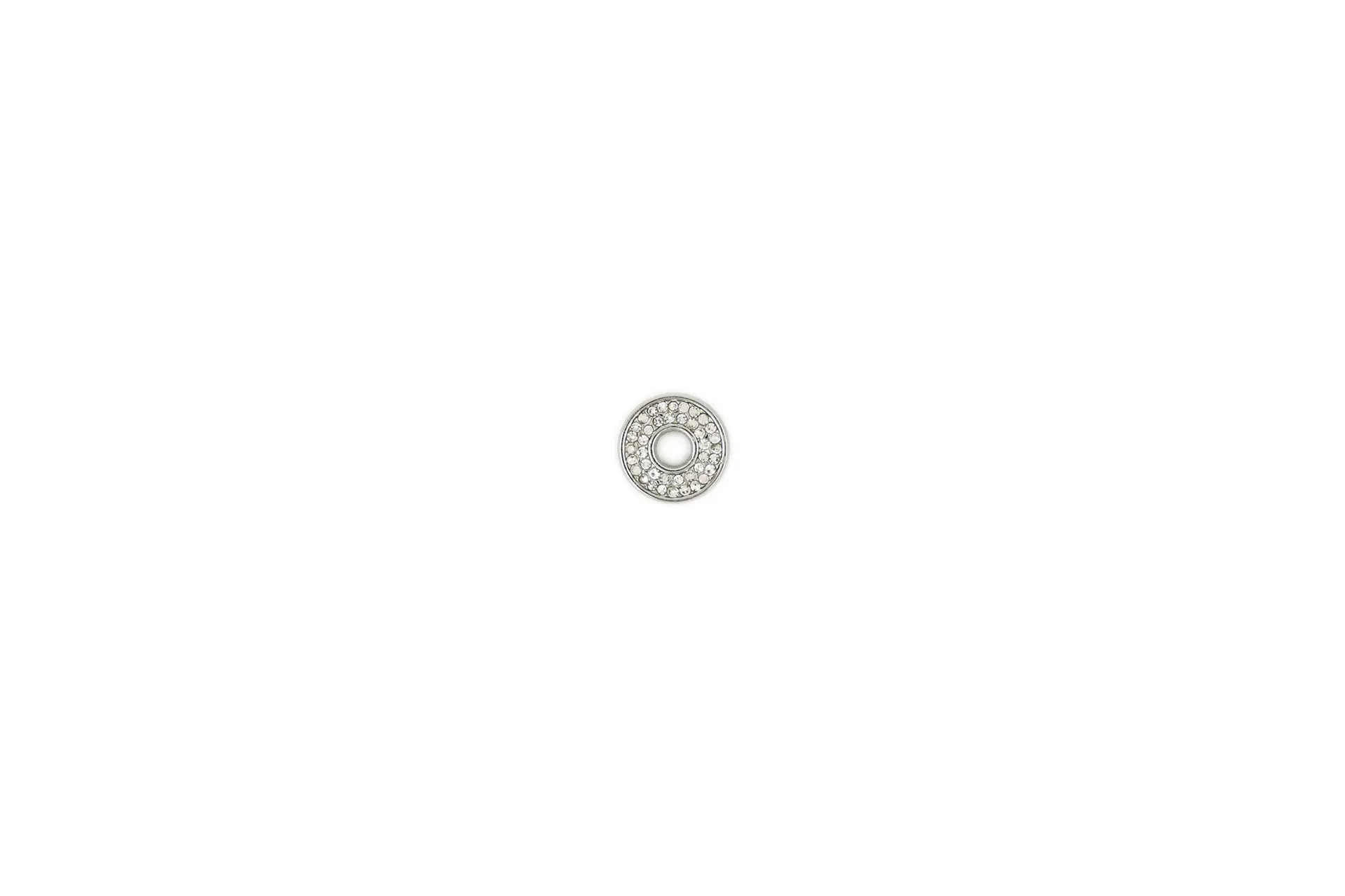 Eyelet with Rhinestones