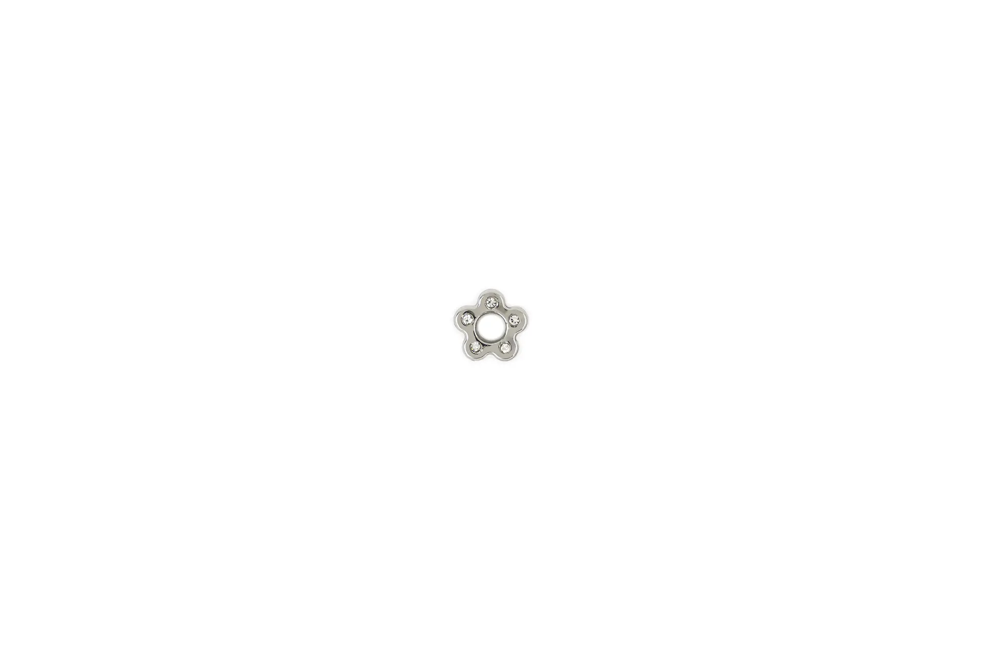 Eyelet with Rhinestones