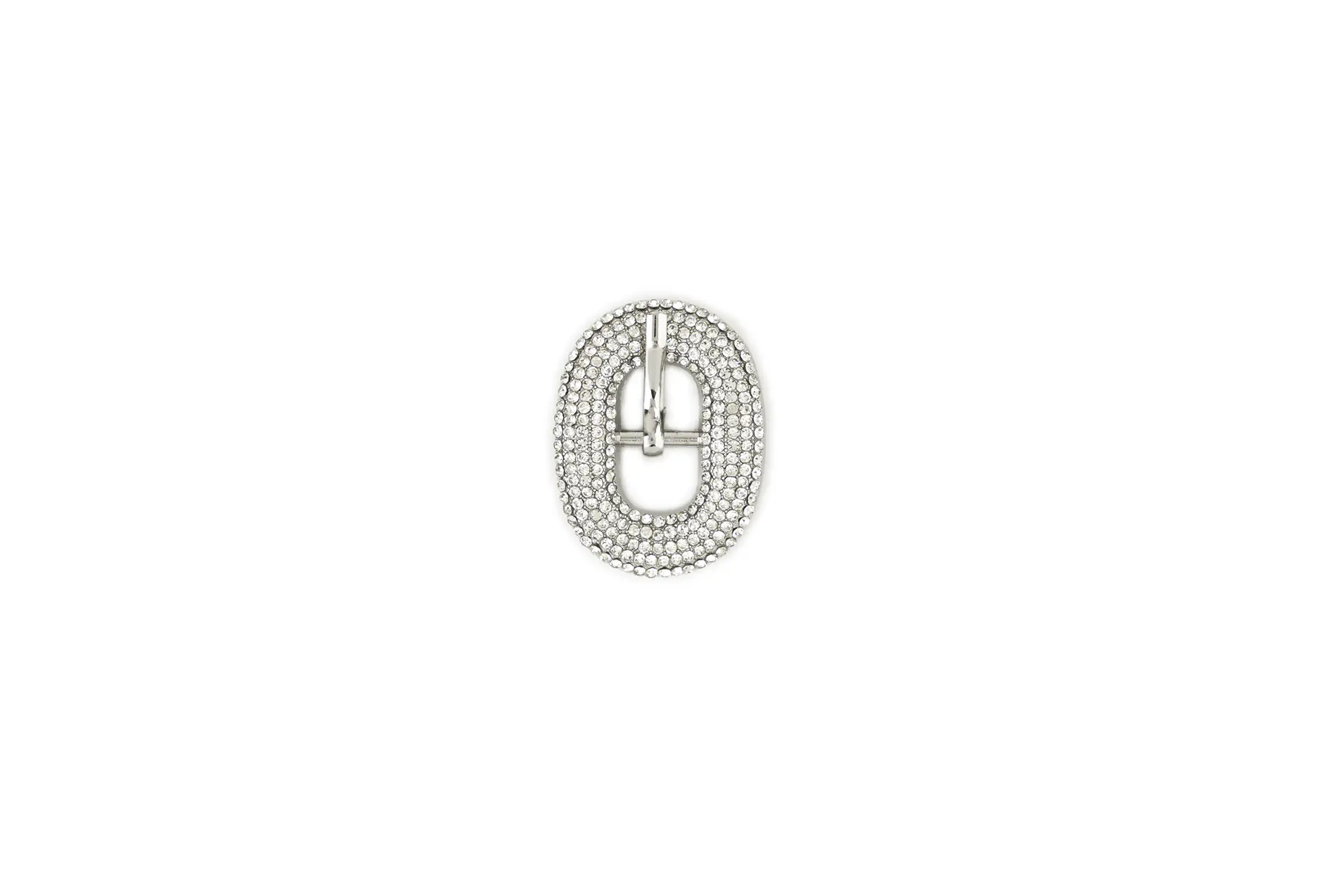 Fibbia gioiello con pietre