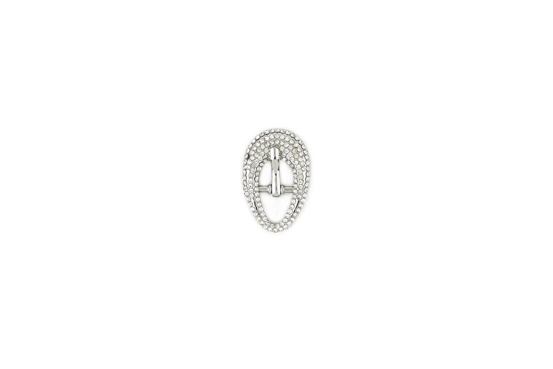 Fibbia gioiello con pietre