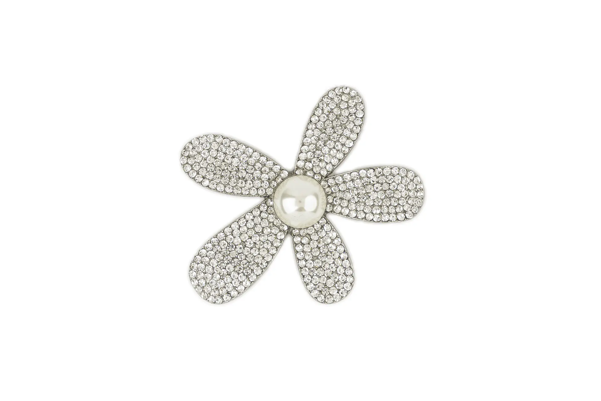 Jewel seal with pearls with strass